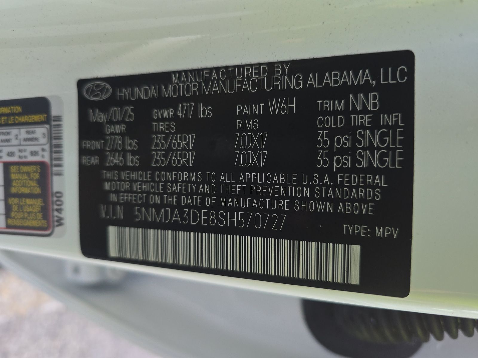 2025 Hyundai Tucson SE FWD