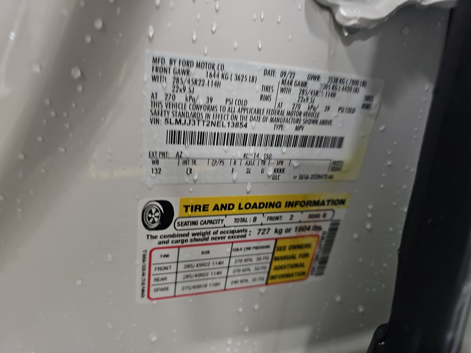 2022 Lincoln Navigator L Black Label AWD