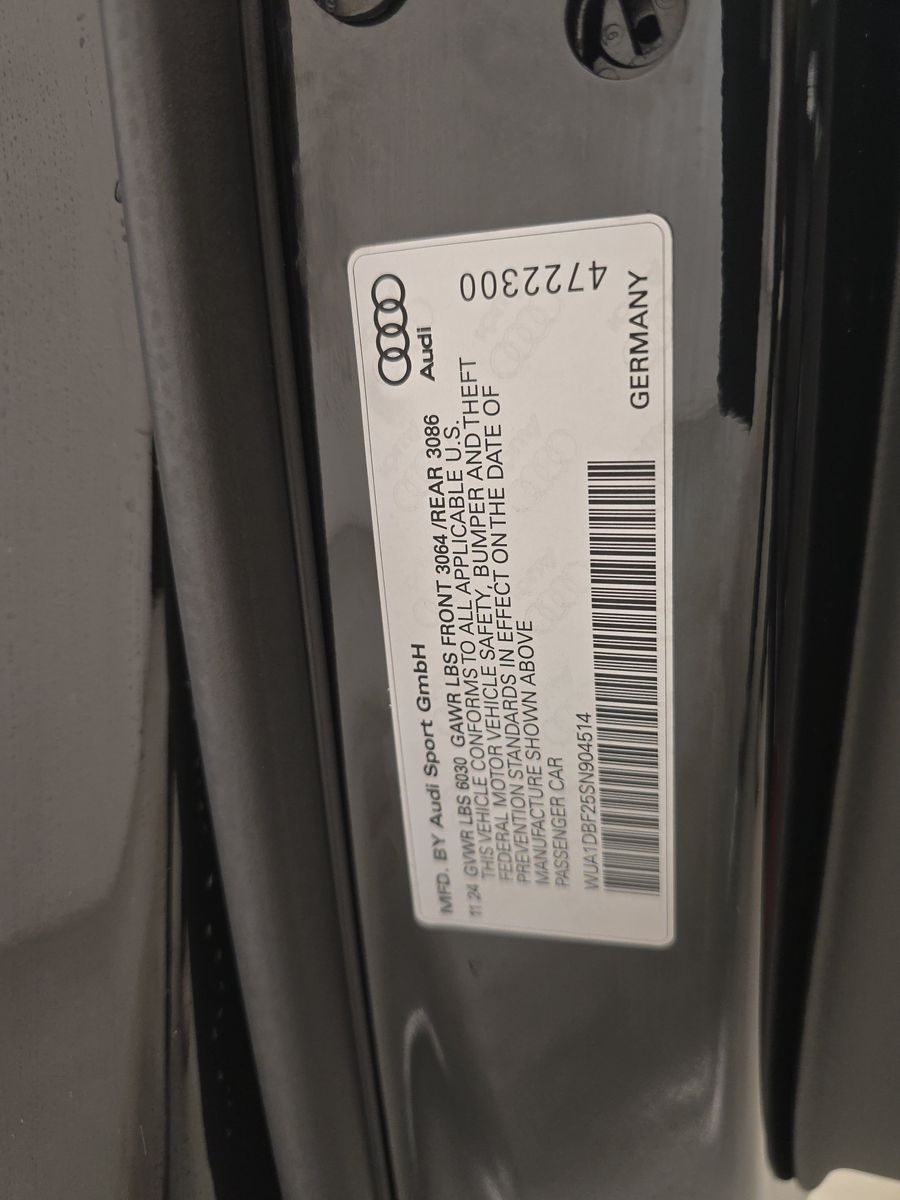 2025 Audi RS 6 Base AWD