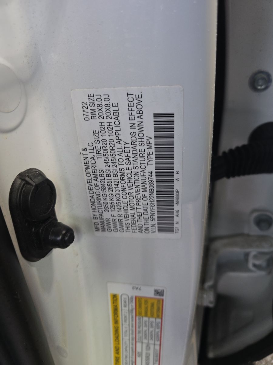 2022 Honda Pilot Special Edition AWD