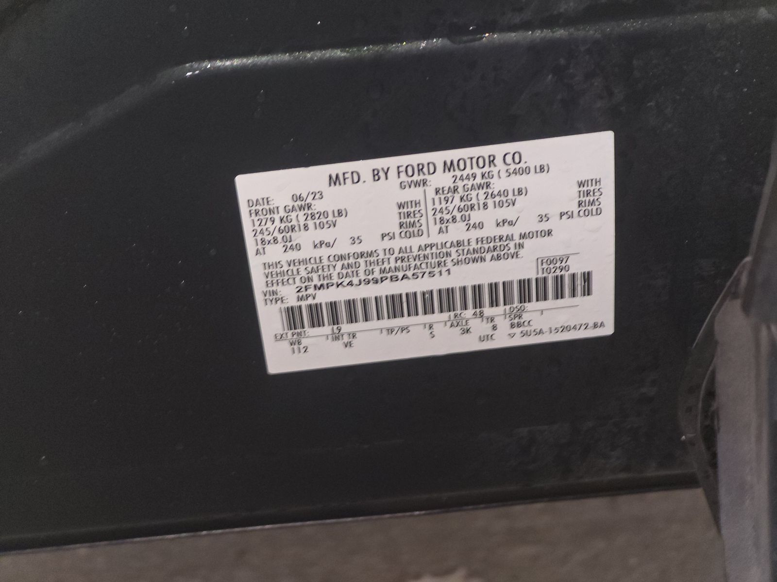 2023 Ford Edge SEL AWD