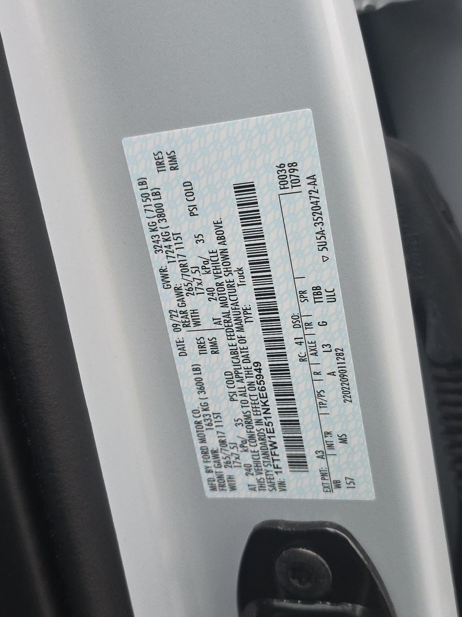 2022 Ford F-150 XLT AWD