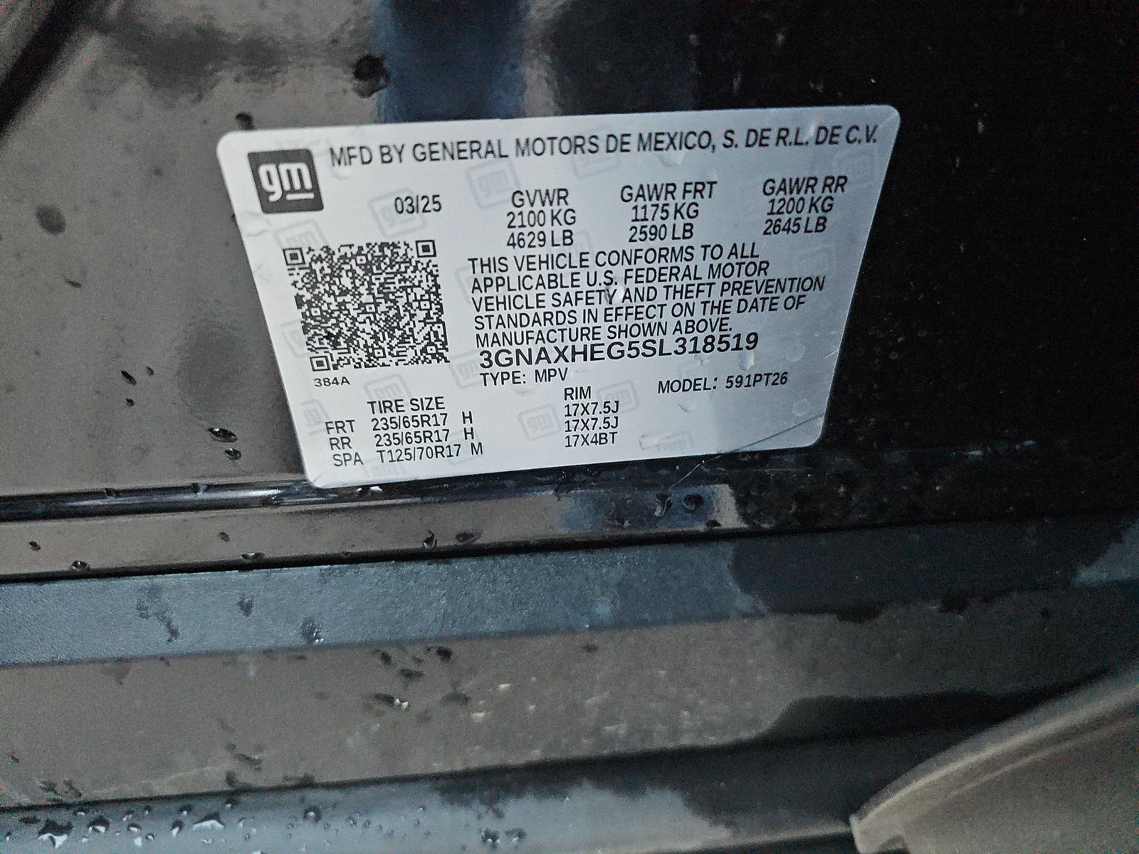 2025 Chevrolet Equinox LT FWD