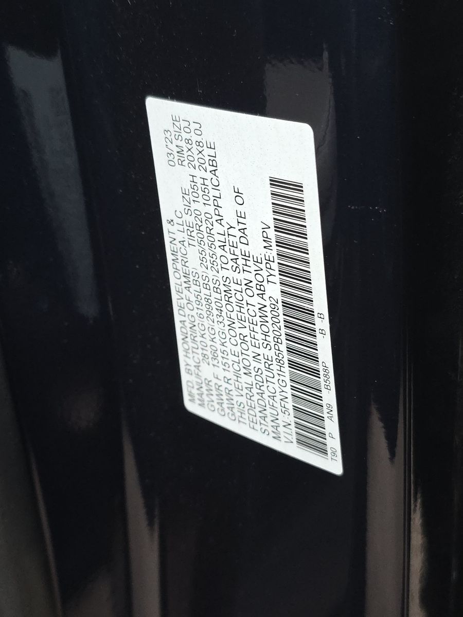 2023 Honda Pilot Elite AWD