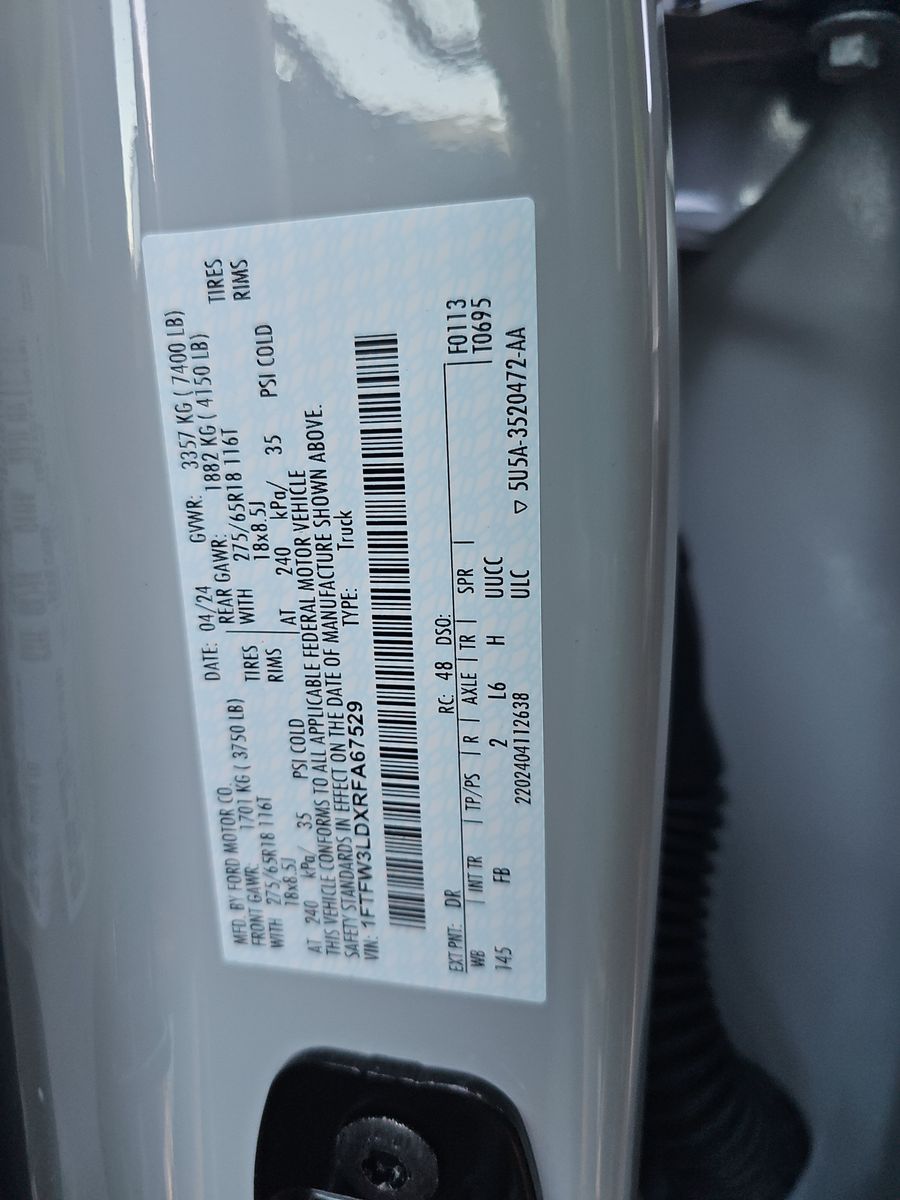 2024 Ford F-150 Hybrid XLT AWD