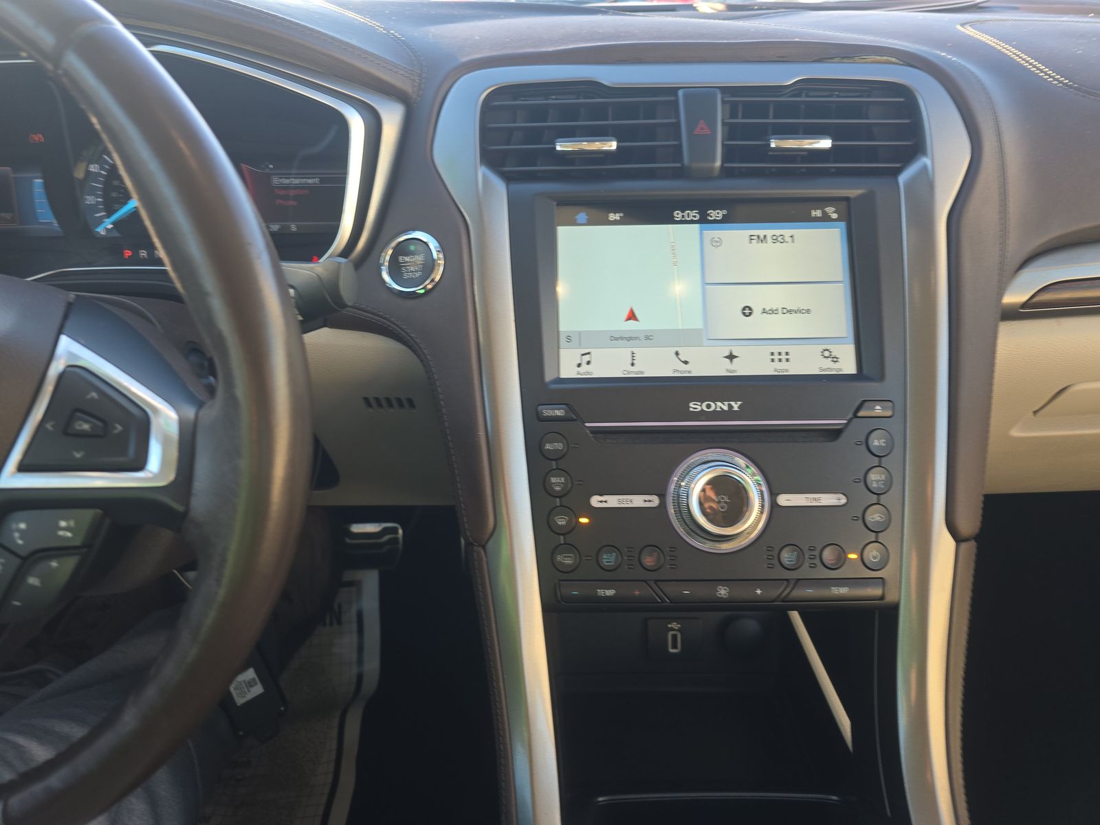 2017 Ford Fusion Platinum AWD