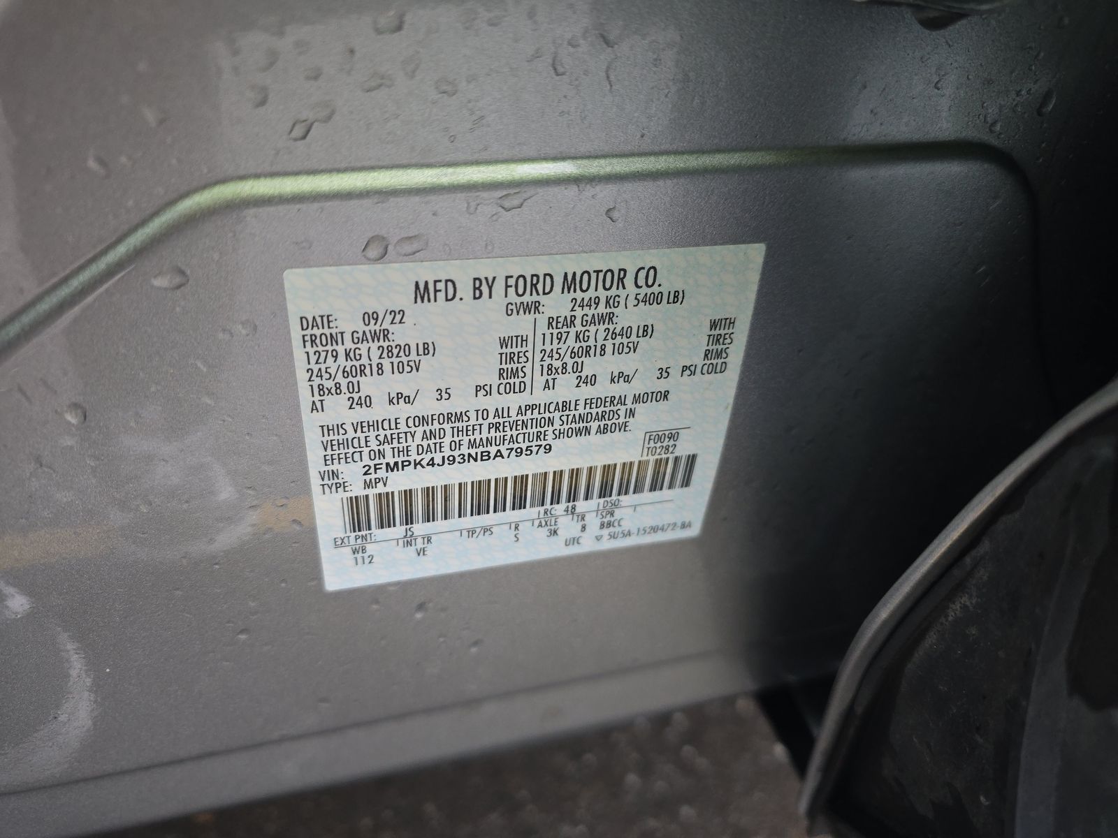 2022 Ford Edge SEL AWD