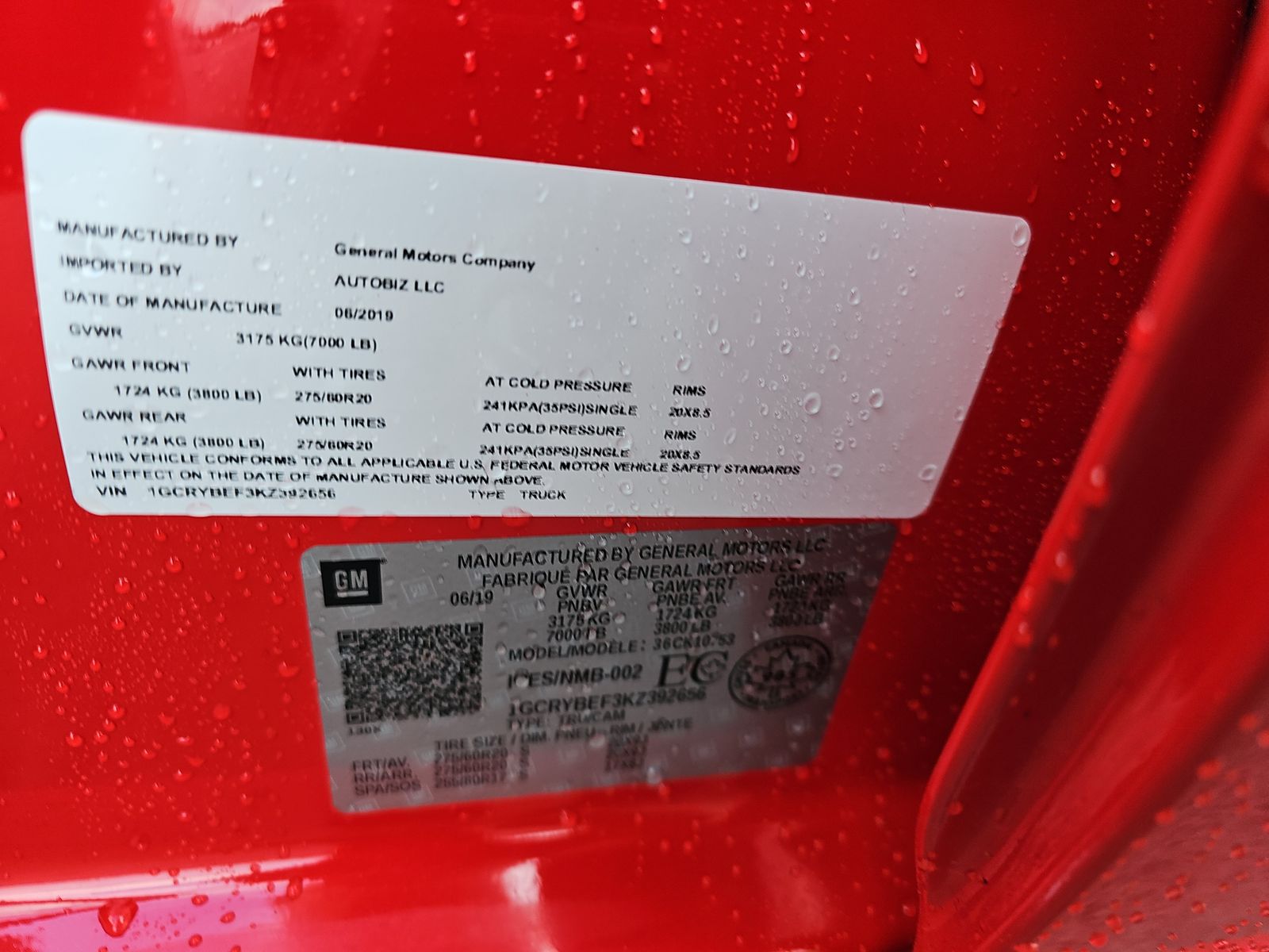 2019 Chevrolet Silverado 1500 Custom AWD