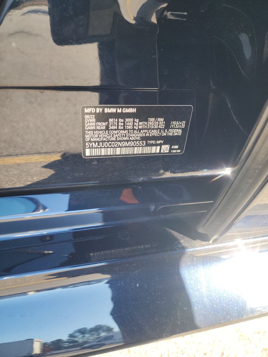 2022 BMW X5 M Base AWD