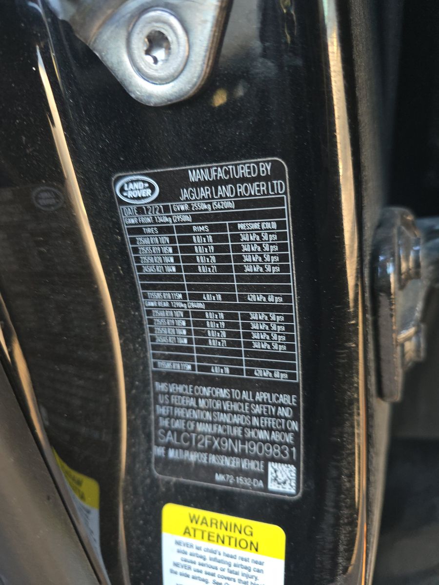 2022 Land Rover Discovery Sport S R-Dynamic AWD