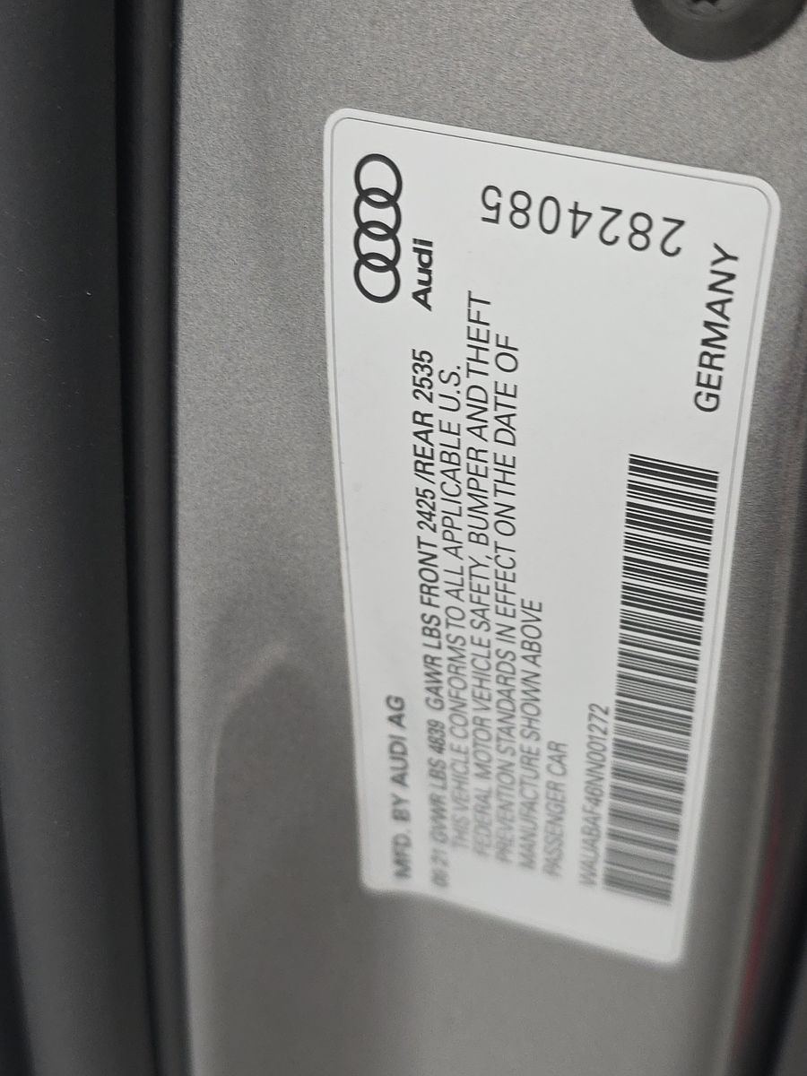 2022 Audi A4 Premium AWD