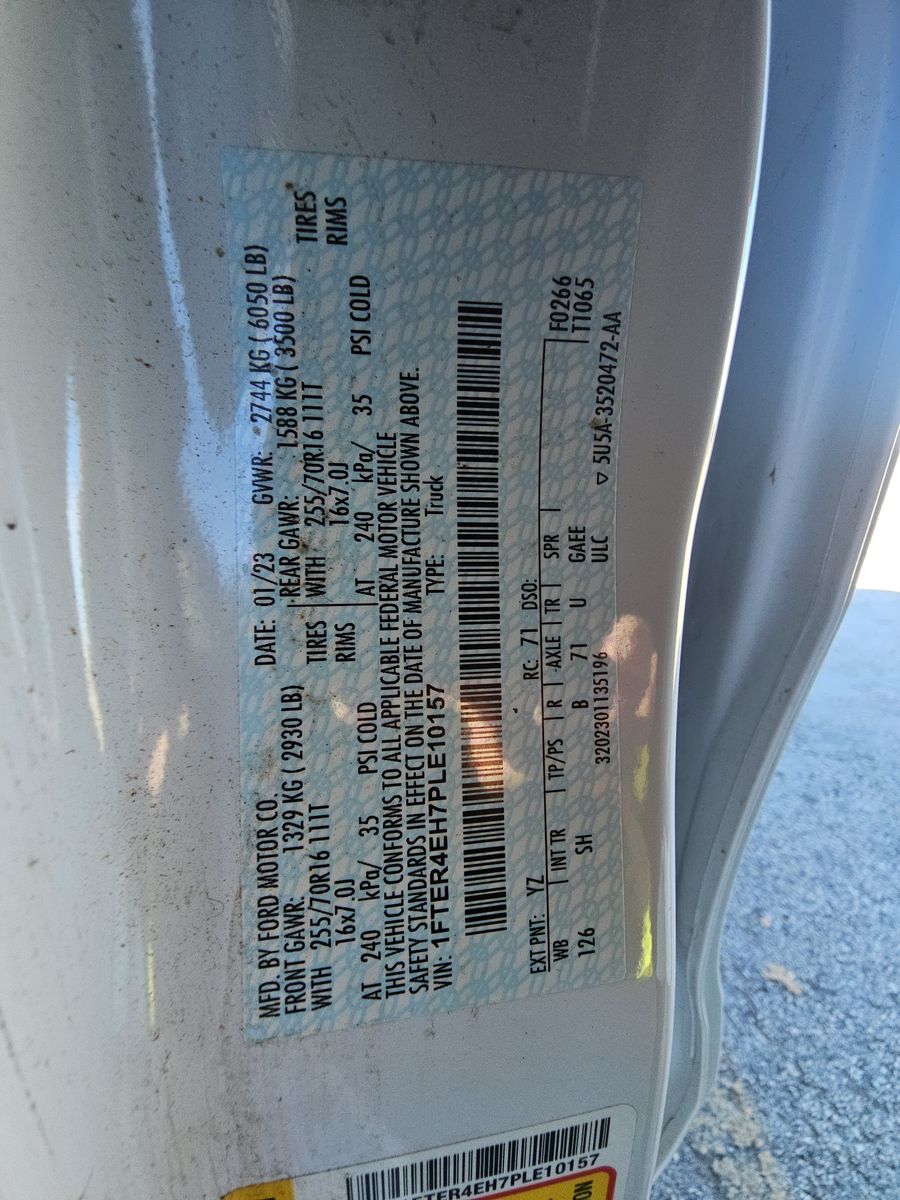 2023 Ford Ranger XL RWD