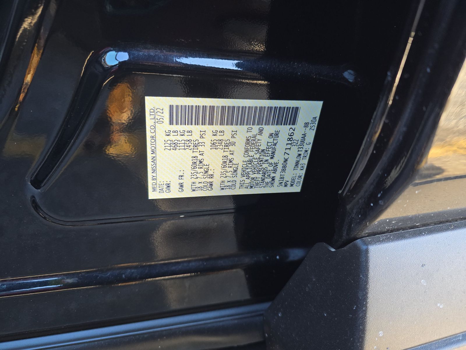 2022 Nissan Rogue SV AWD