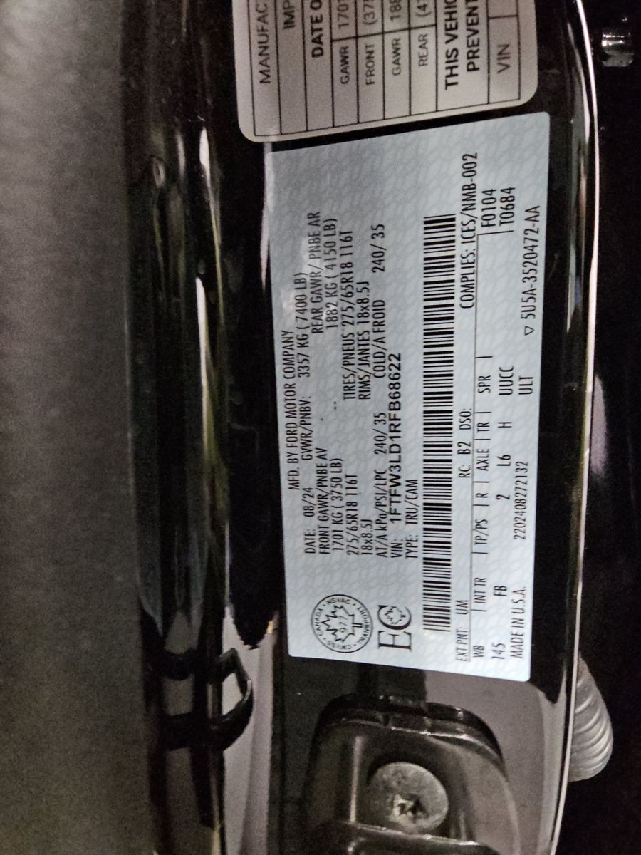 2024 Ford F-150 Hybrid XLT AWD