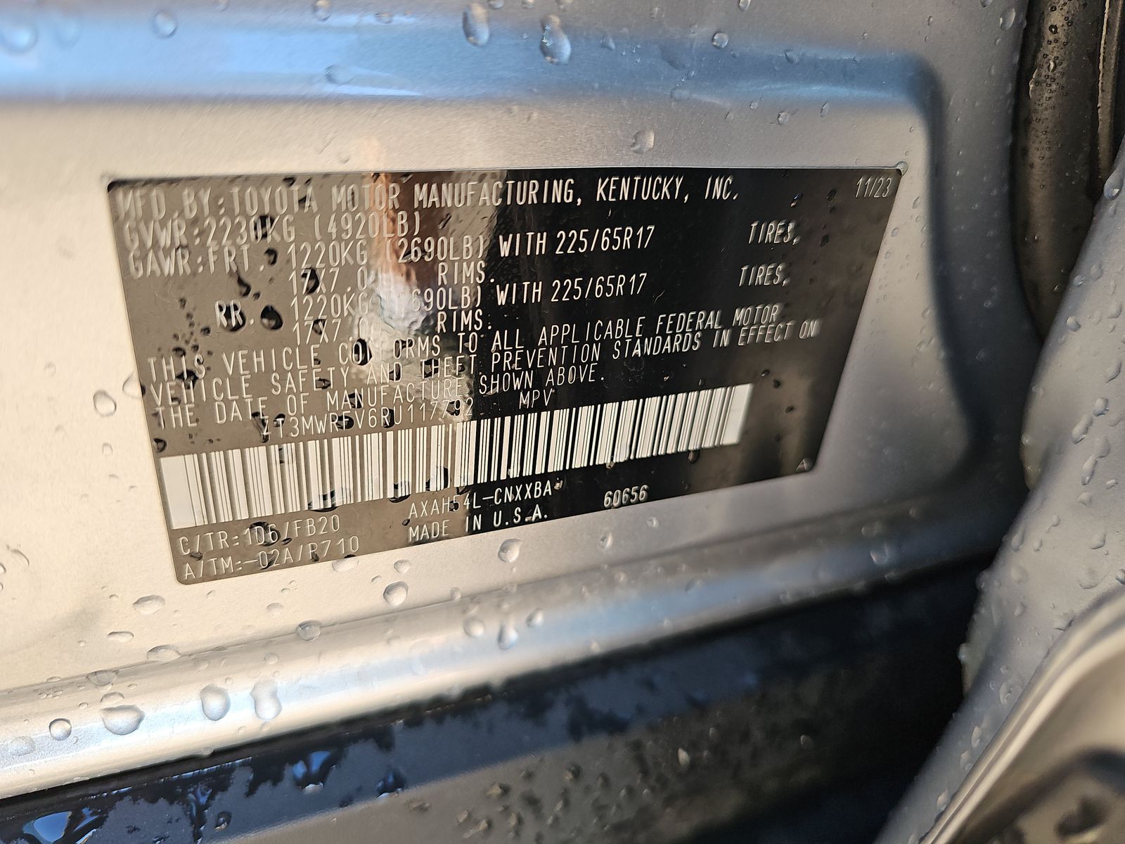 2024 Toyota RAV4 Hybrid LE AWD