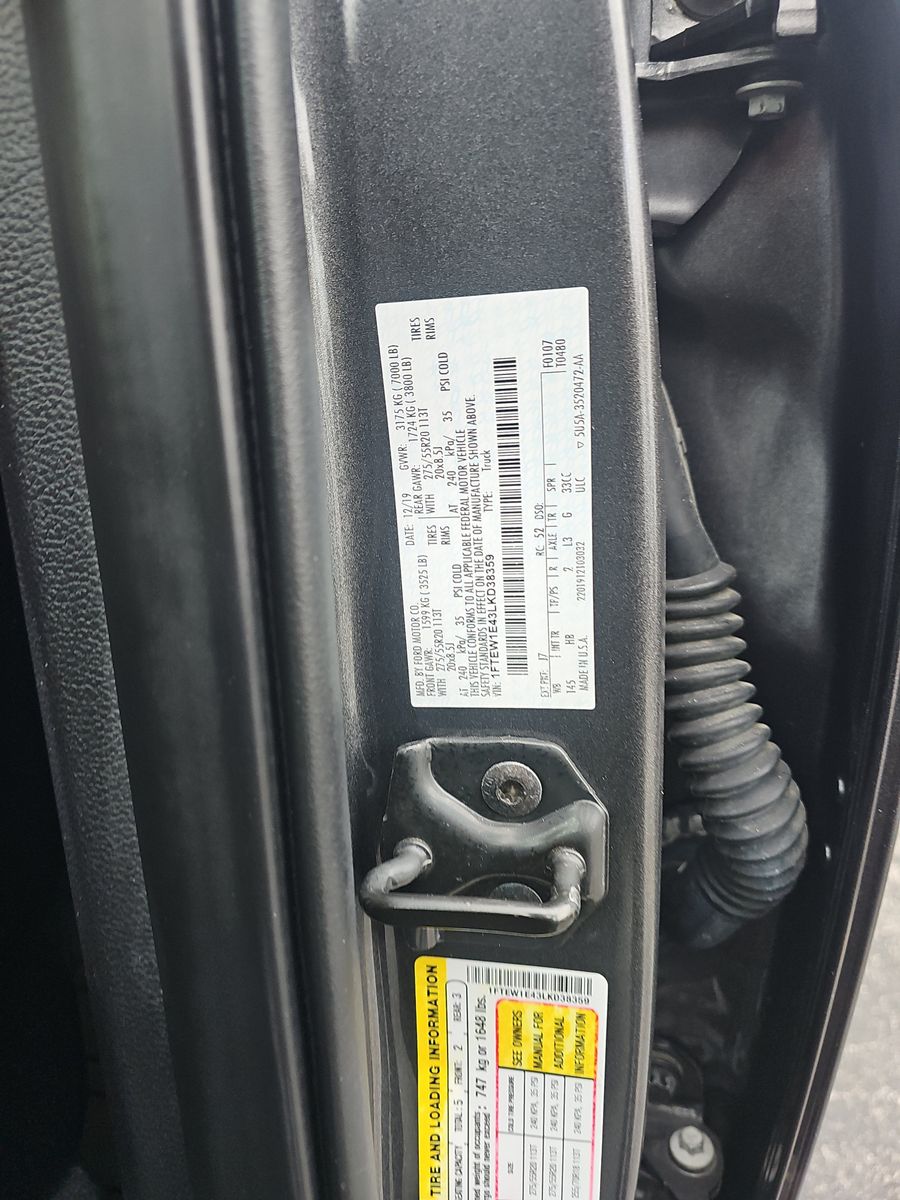 2020 Ford F-150 Lariat AWD