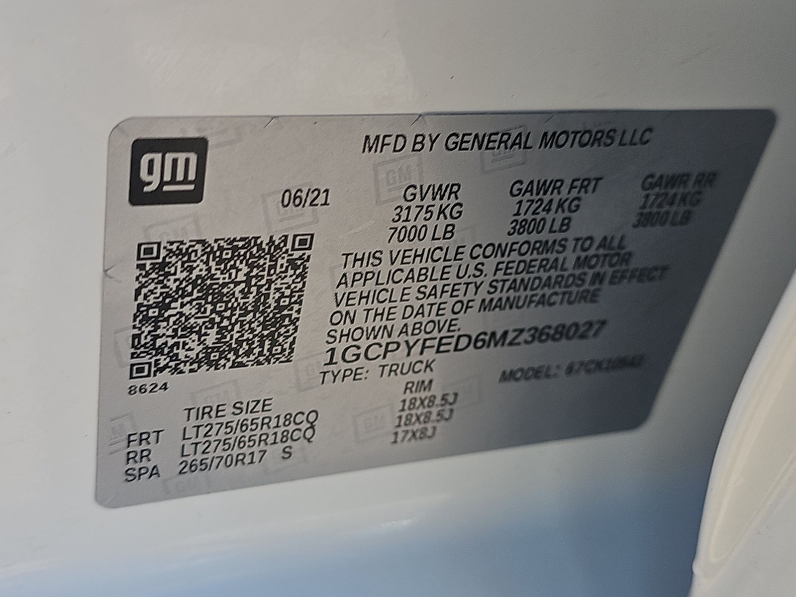 2021 Chevrolet Silverado 1500 LT Trail Boss AWD