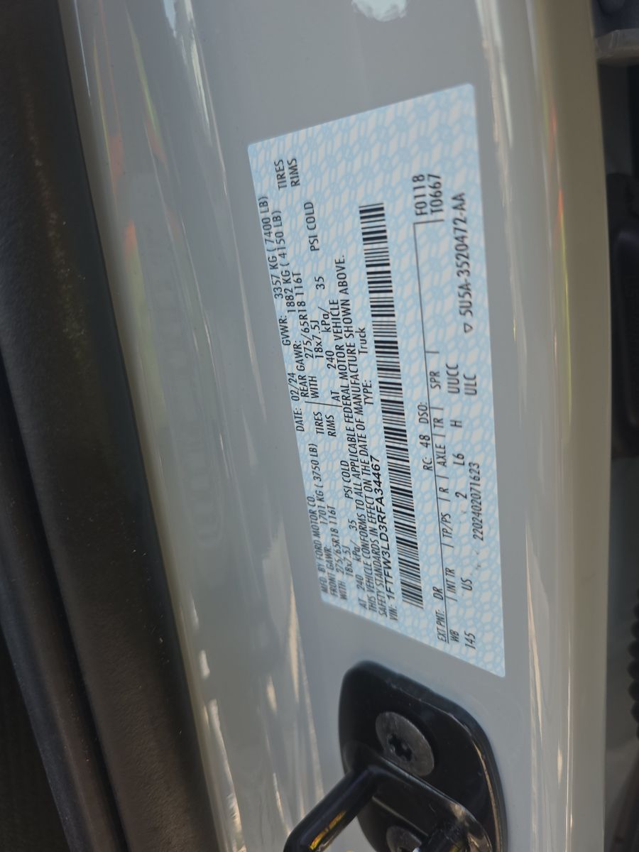 2024 Ford F-150 Hybrid XLT AWD