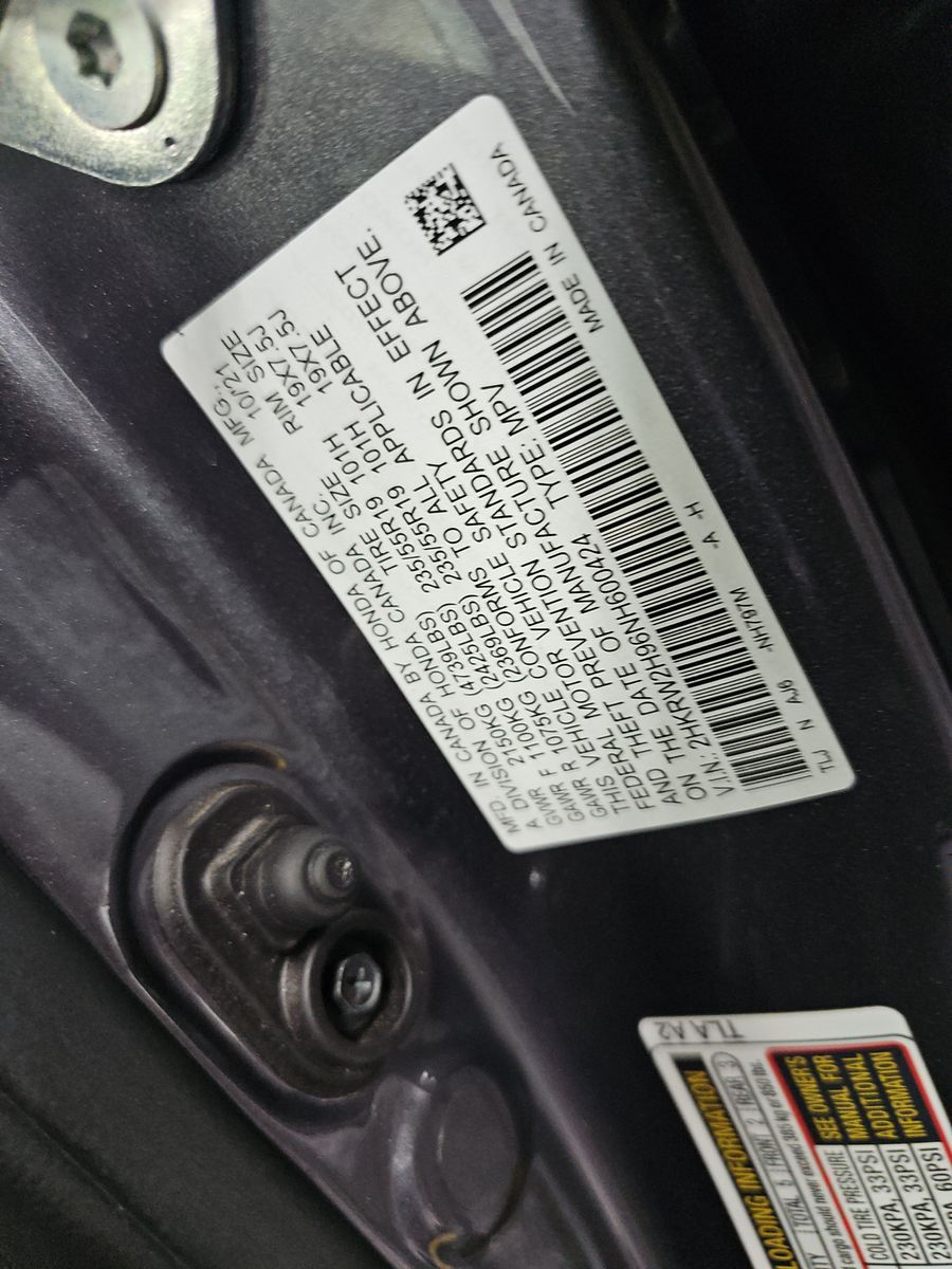 2022 Honda CR-V Touring AWD