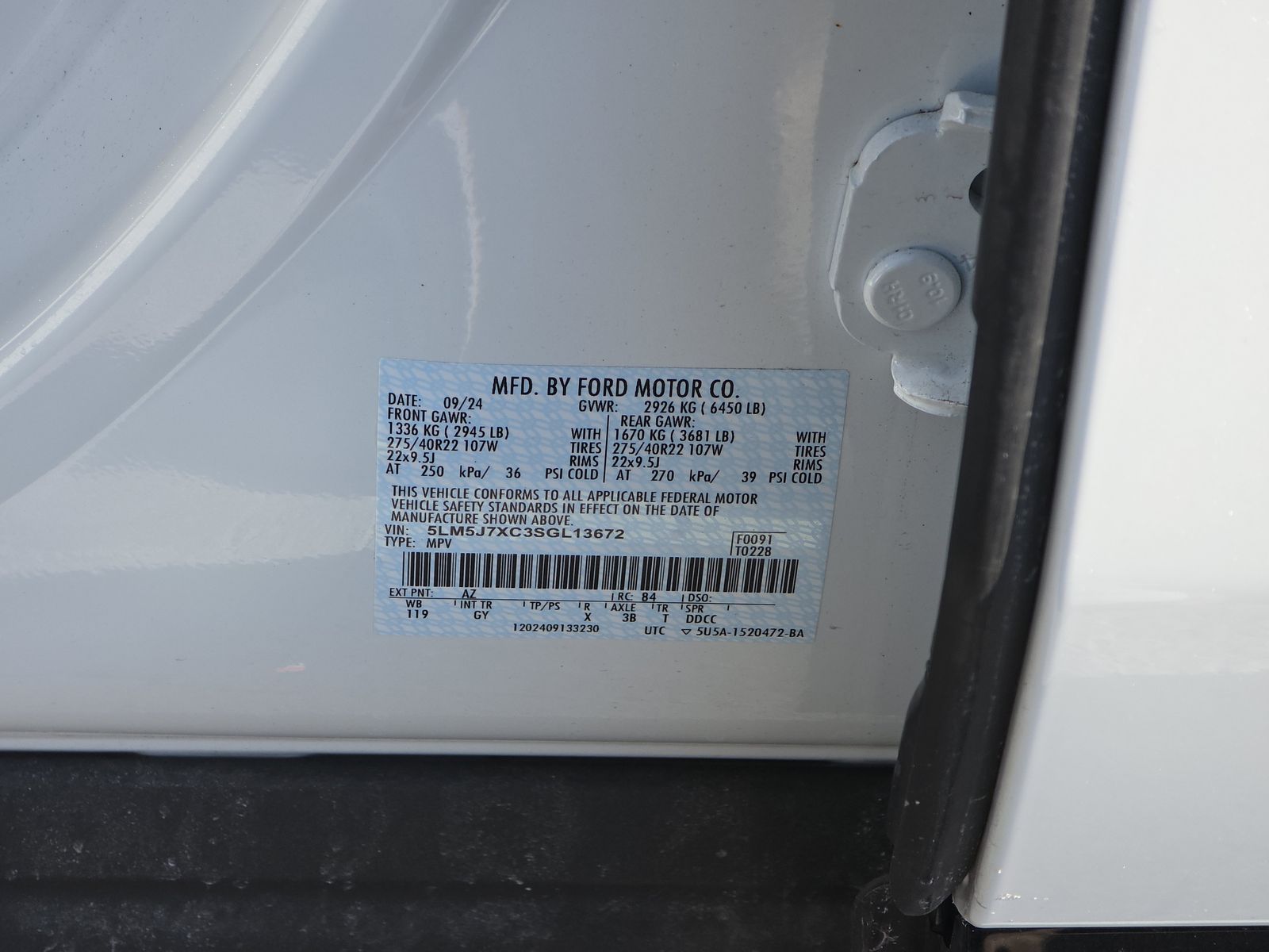 2025 Lincoln Aviator Reserve AWD