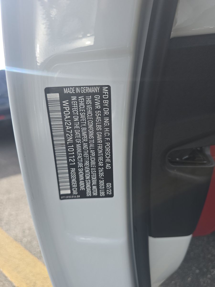 2022 Porsche Panamera Base RWD