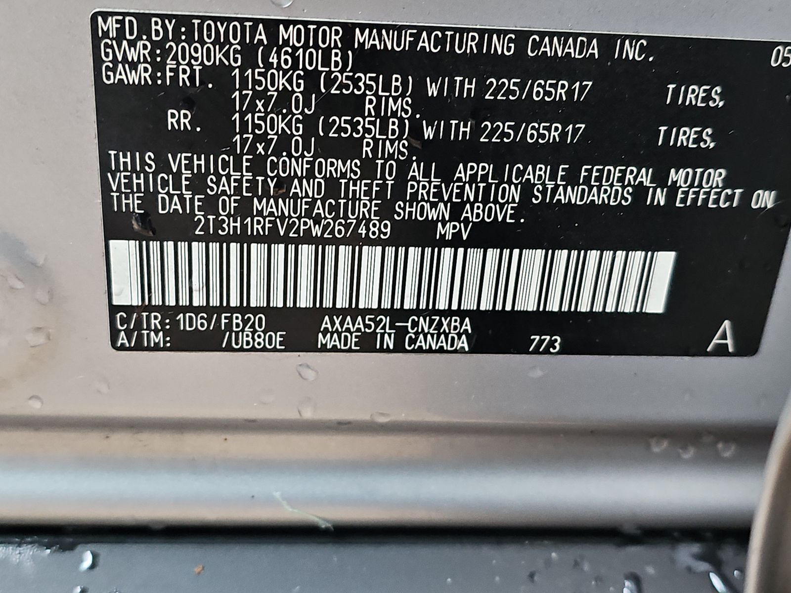 2023 Toyota RAV4 LE FWD