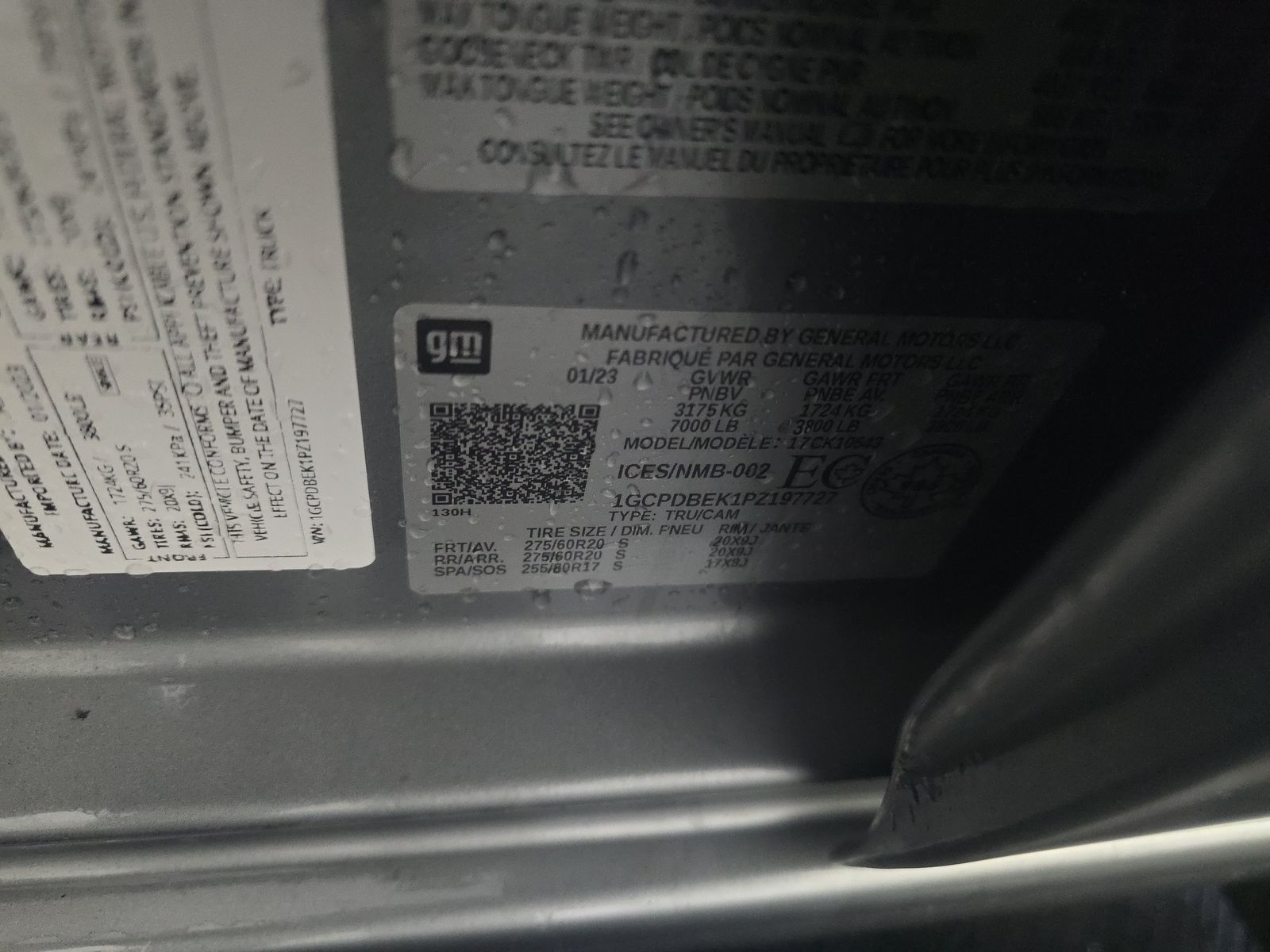 2023 Chevrolet Silverado 1500 Custom AWD