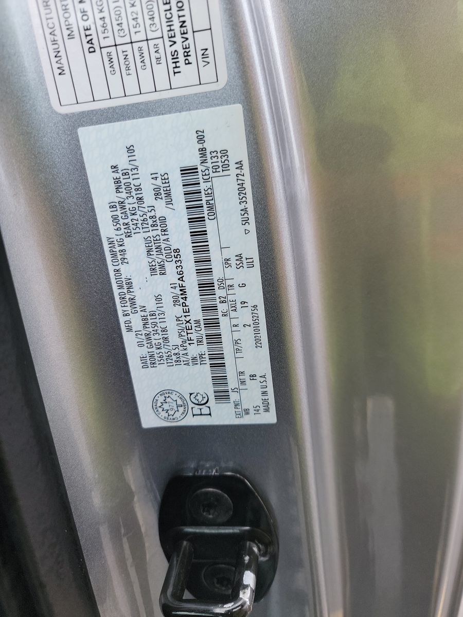 2021 Ford F-150 XLT AWD