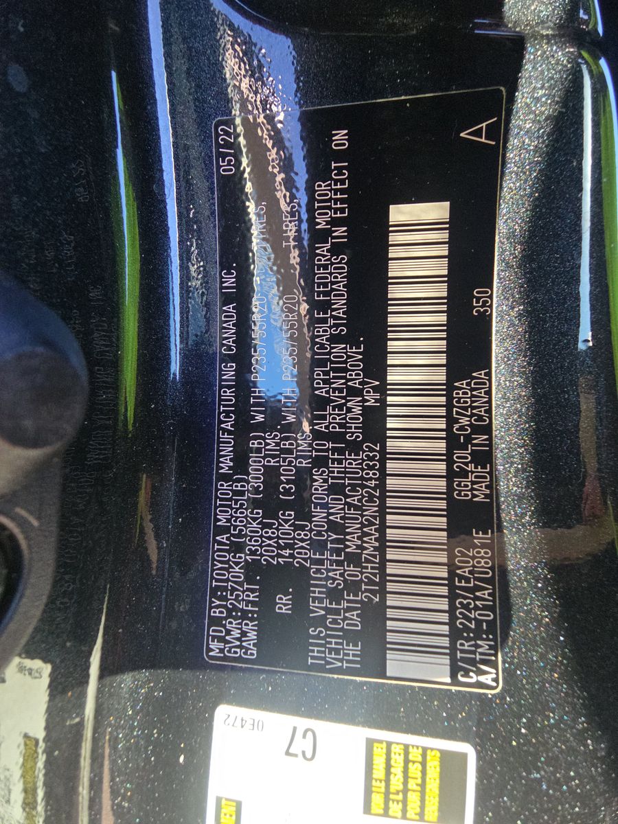 2022 Lexus RX RX 350 FWD