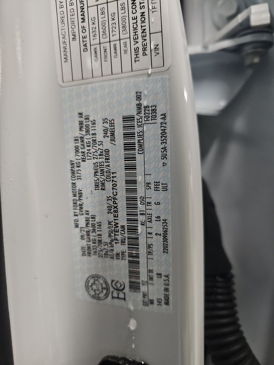 2023 Ford F-150 Tremor AWD