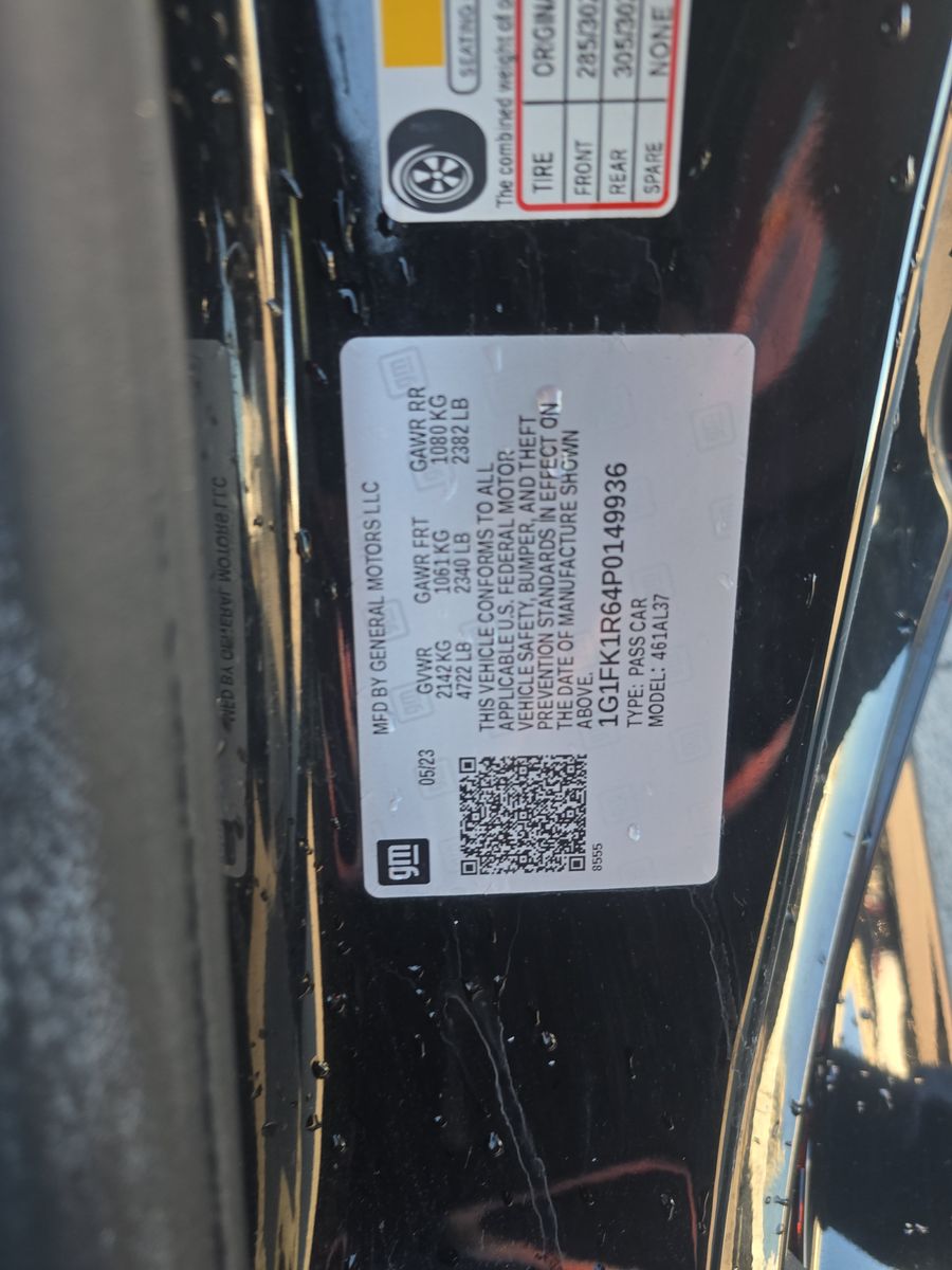 2023 Chevrolet Camaro ZL1 RWD