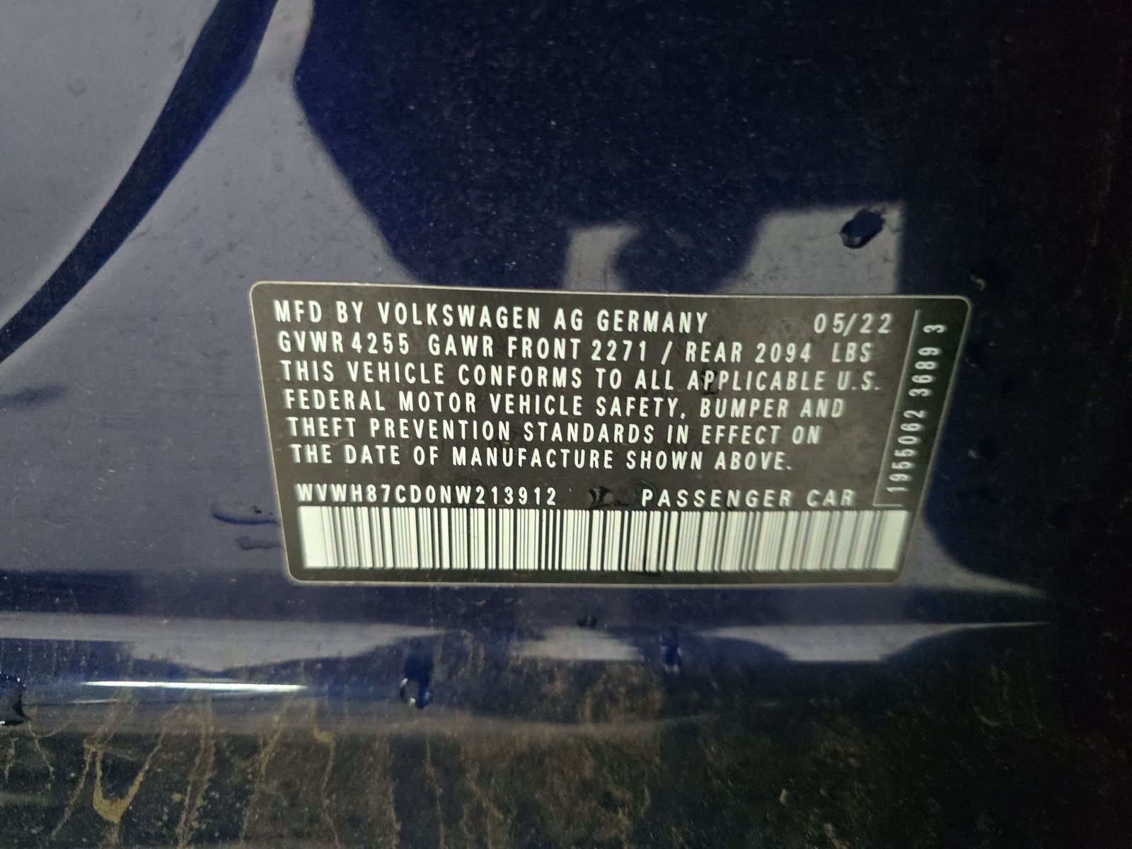 2022 Volkswagen Golf GTI 2.0T S FWD