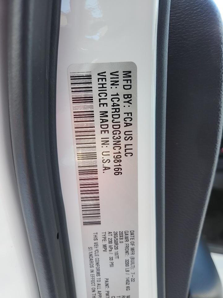 2022 Dodge Durango GT AWD