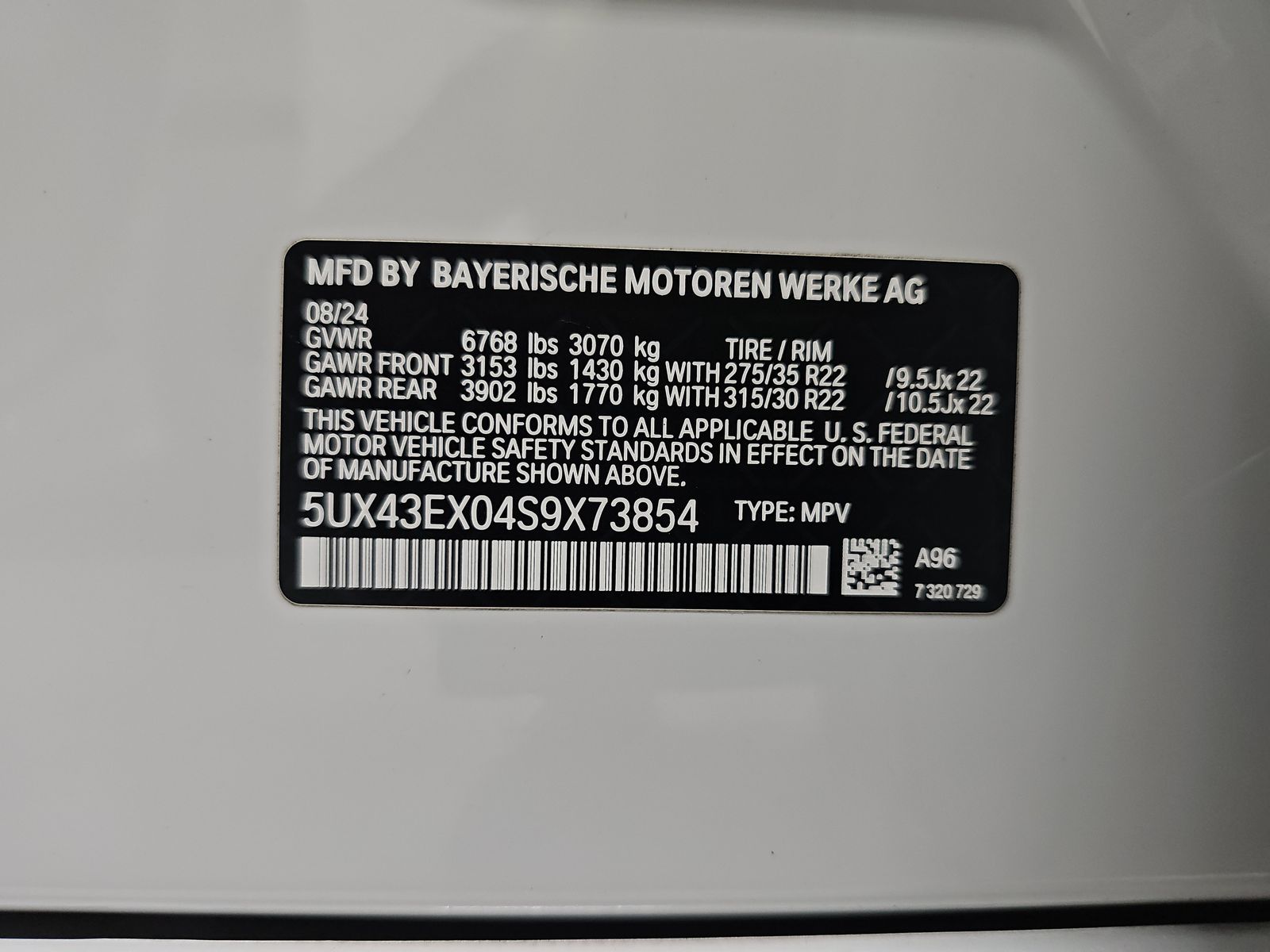 2025 BMW X6 M60i xDrive AWD