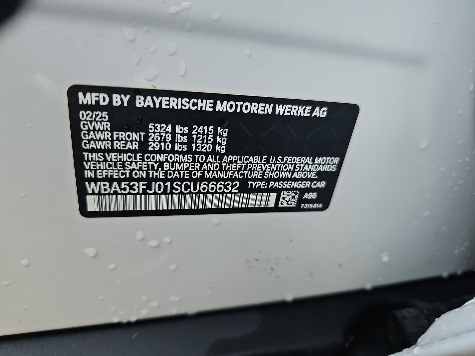 2025 BMW 5 Series 530i xDrive AWD