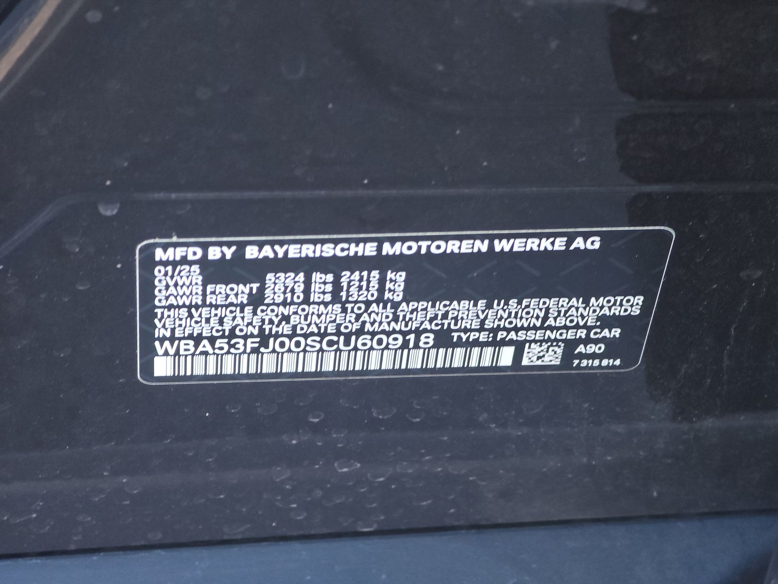 2025 BMW 5 Series 530i xDrive AWD