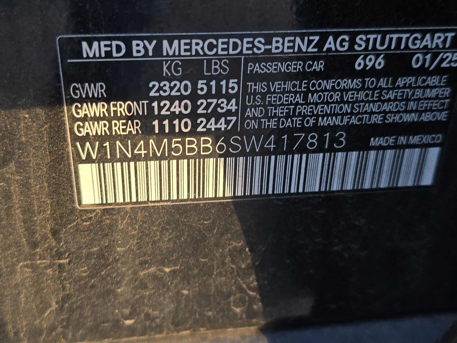 2025 Mercedes-Benz GLB AMG GLB 35 AWD