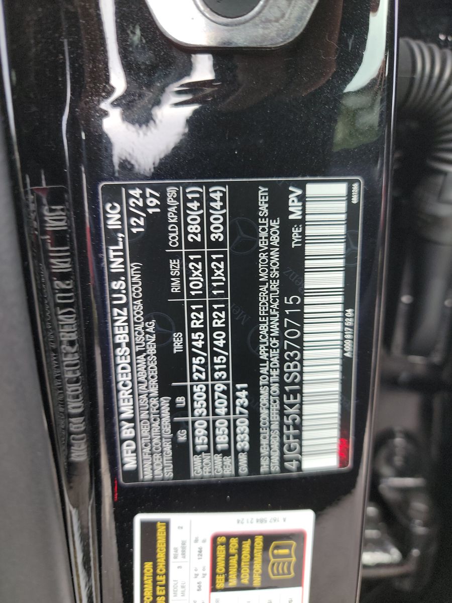 2025 Mercedes-Benz GLS GLS 450 AWD