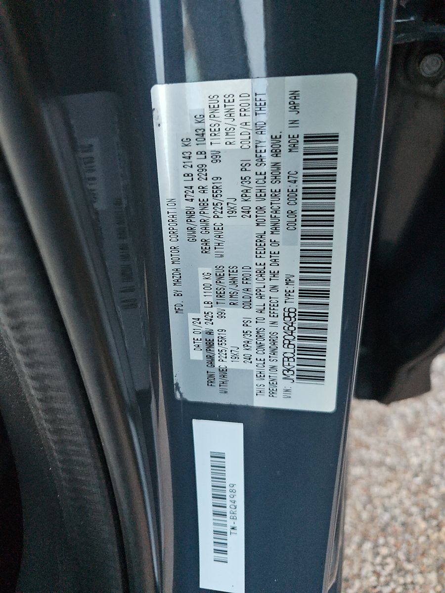 2024 MAZDA CX-5 2.5 S Carbon Edition AWD