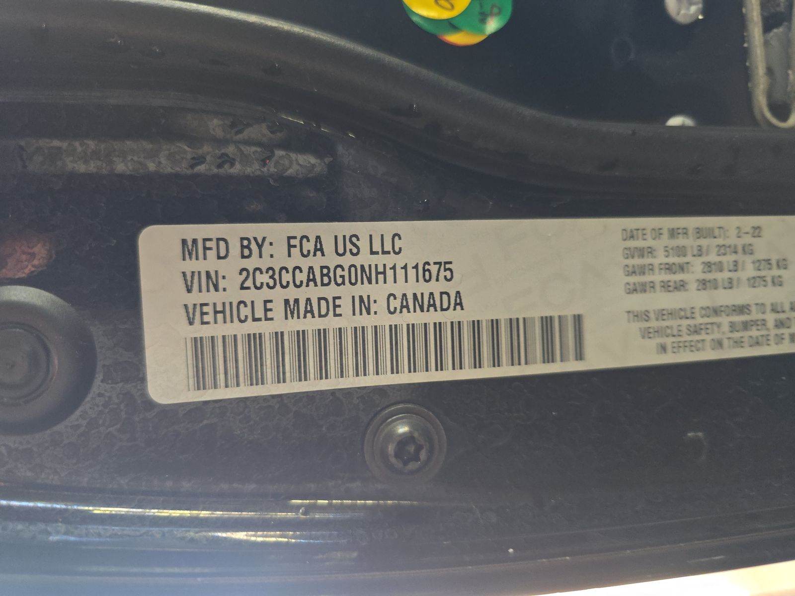 2022 Chrysler 300 S RWD