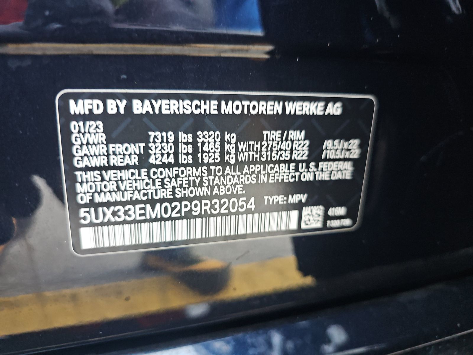 2023 BMW X7 M60i AWD