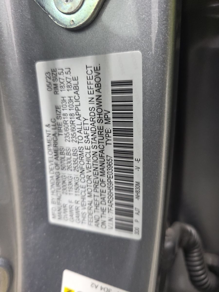 2023 Honda CR-V Hybrid Sport AWD