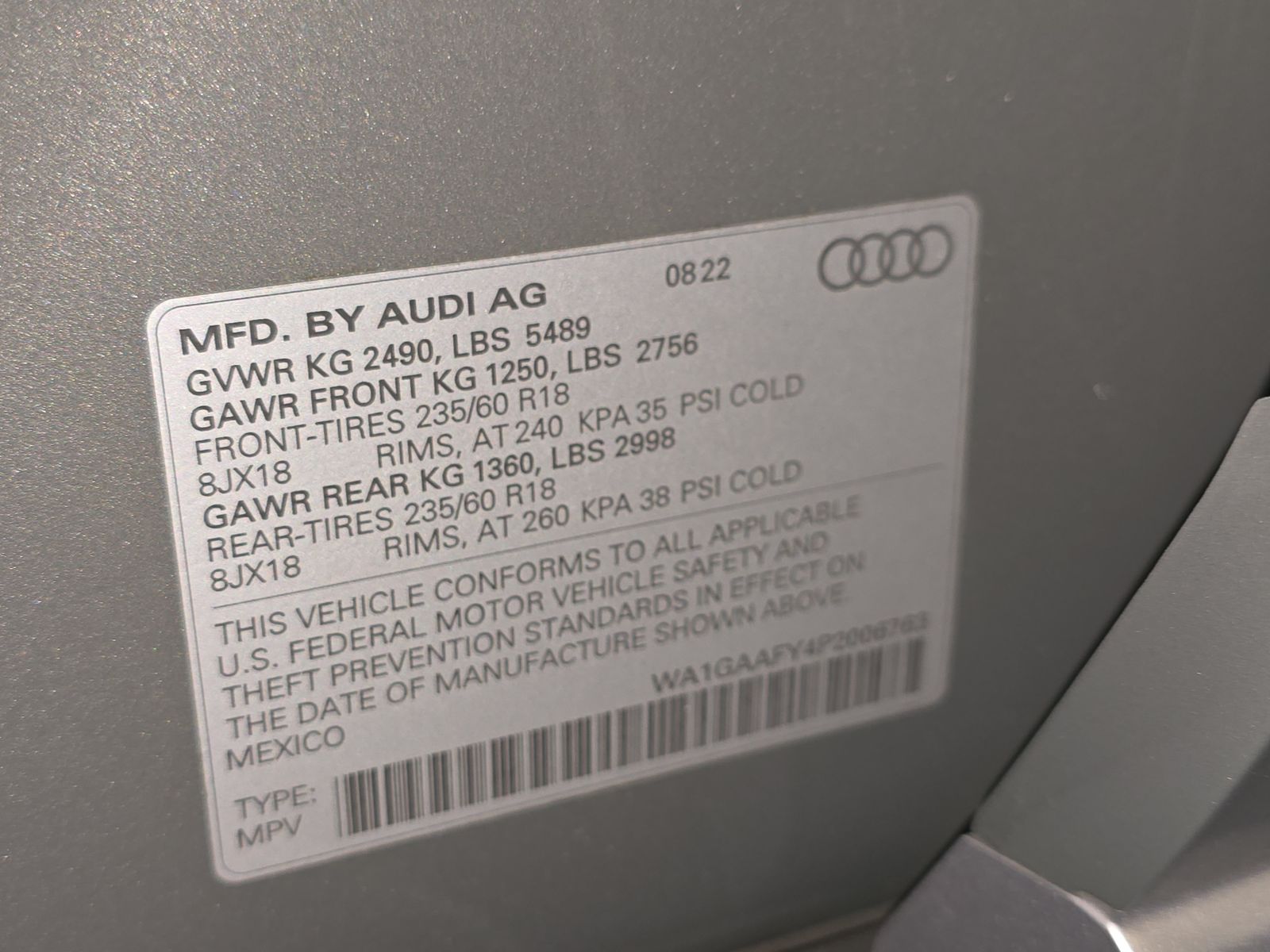 2023 Audi Q5 S line Premium AWD