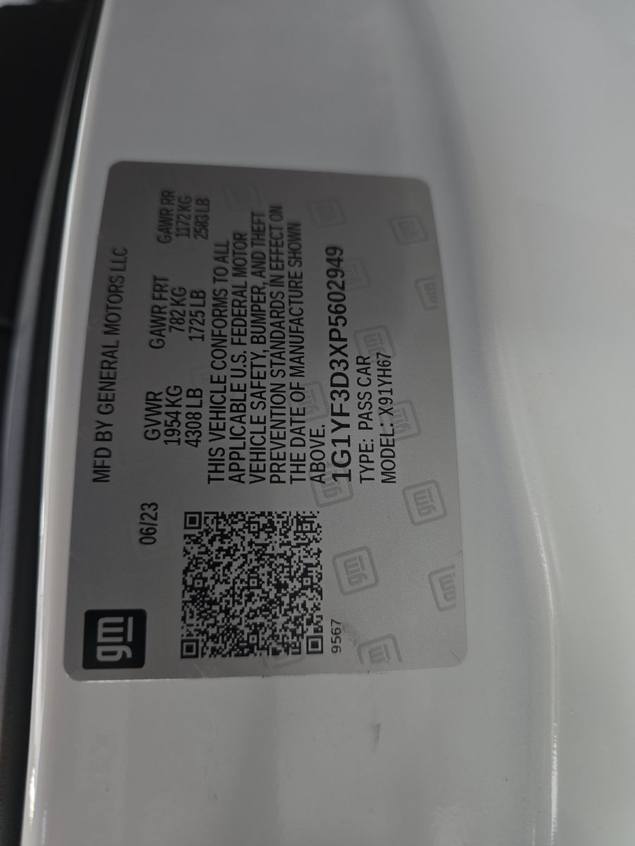 2023 Chevrolet Corvette Z06 RWD