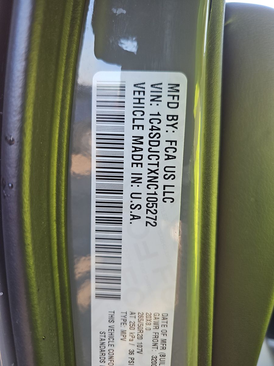 2022 Dodge Durango R/T Plus AWD