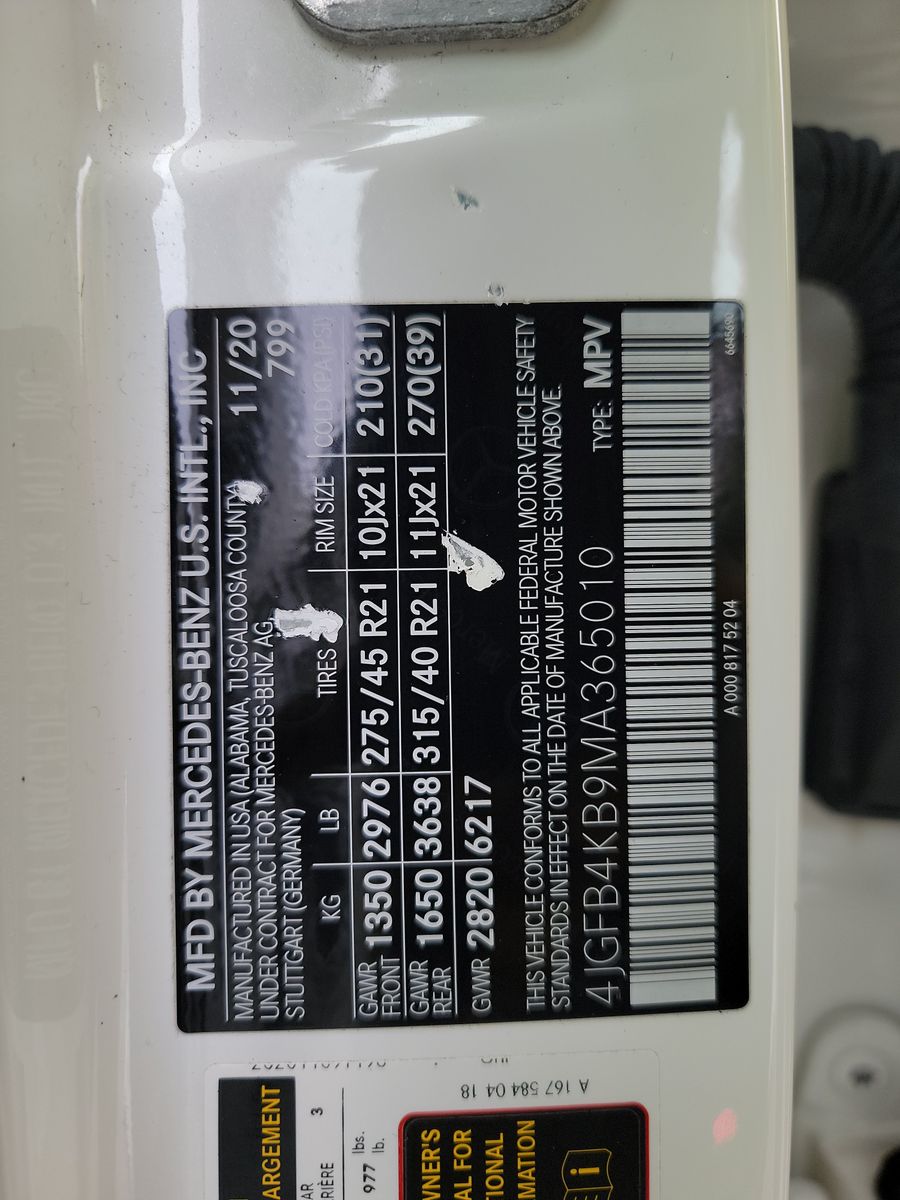 2021 Mercedes-Benz GLE GLE 350 AWD