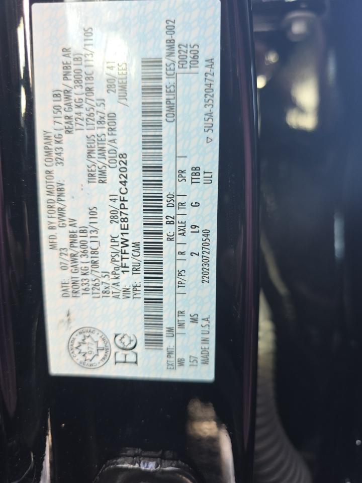 2023 Ford F-150 XLT AWD