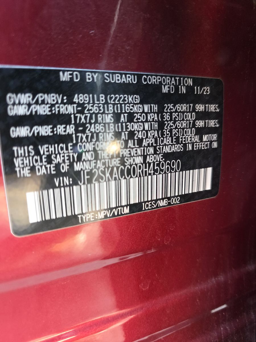 2024 Subaru Forester Premium AWD