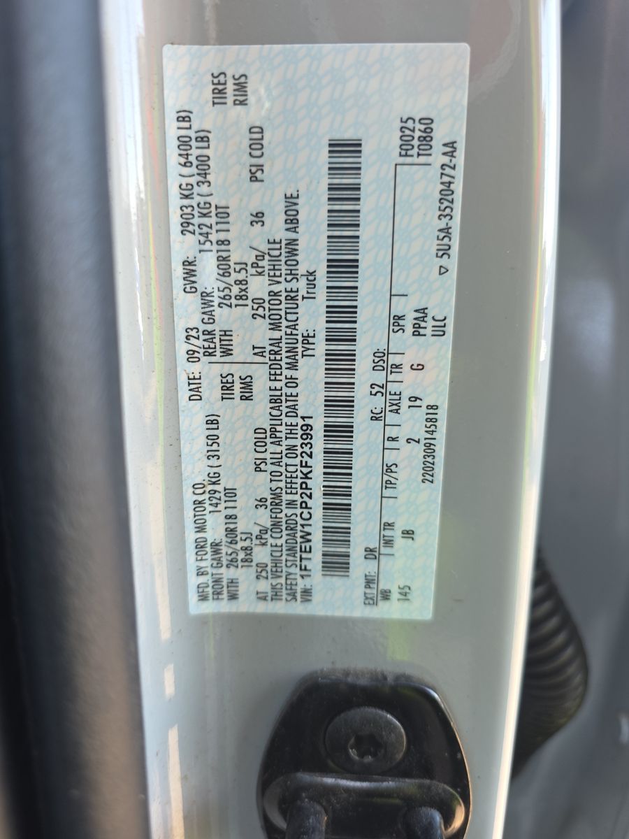 2023 Ford F-150 XL FWD