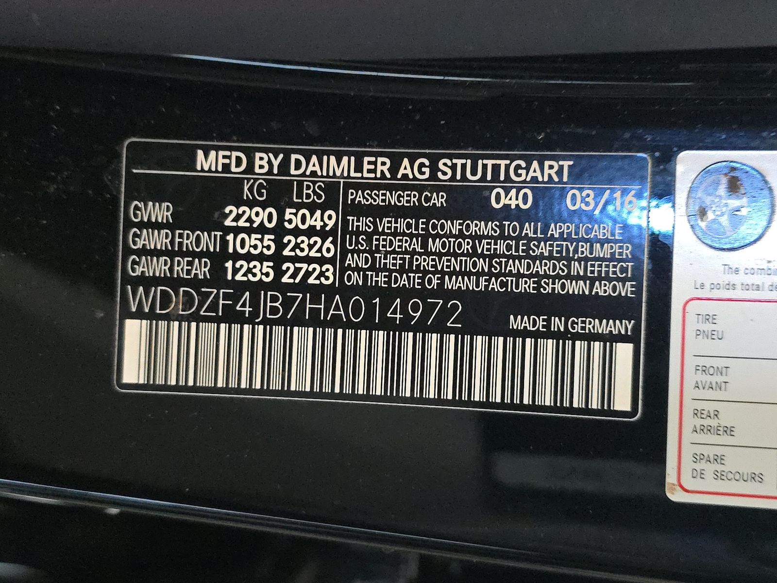 2017 Mercedes-Benz E-Class E 300 Sport RWD